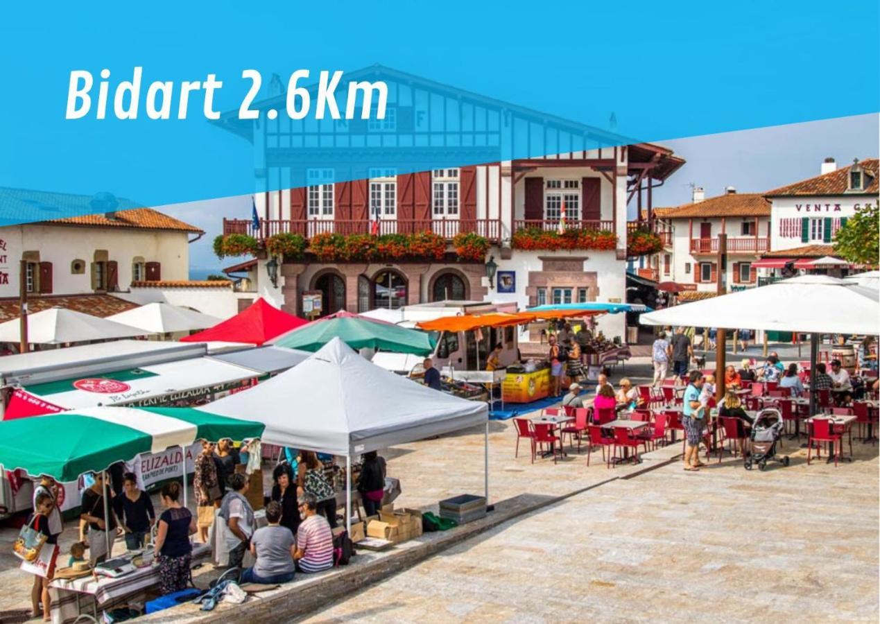 Bidarteko Paradisua Proche Plage, Golf, Parking 외부 사진